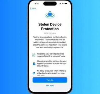 江南苹果授权维修店分享被盗设备保护功能开启方法