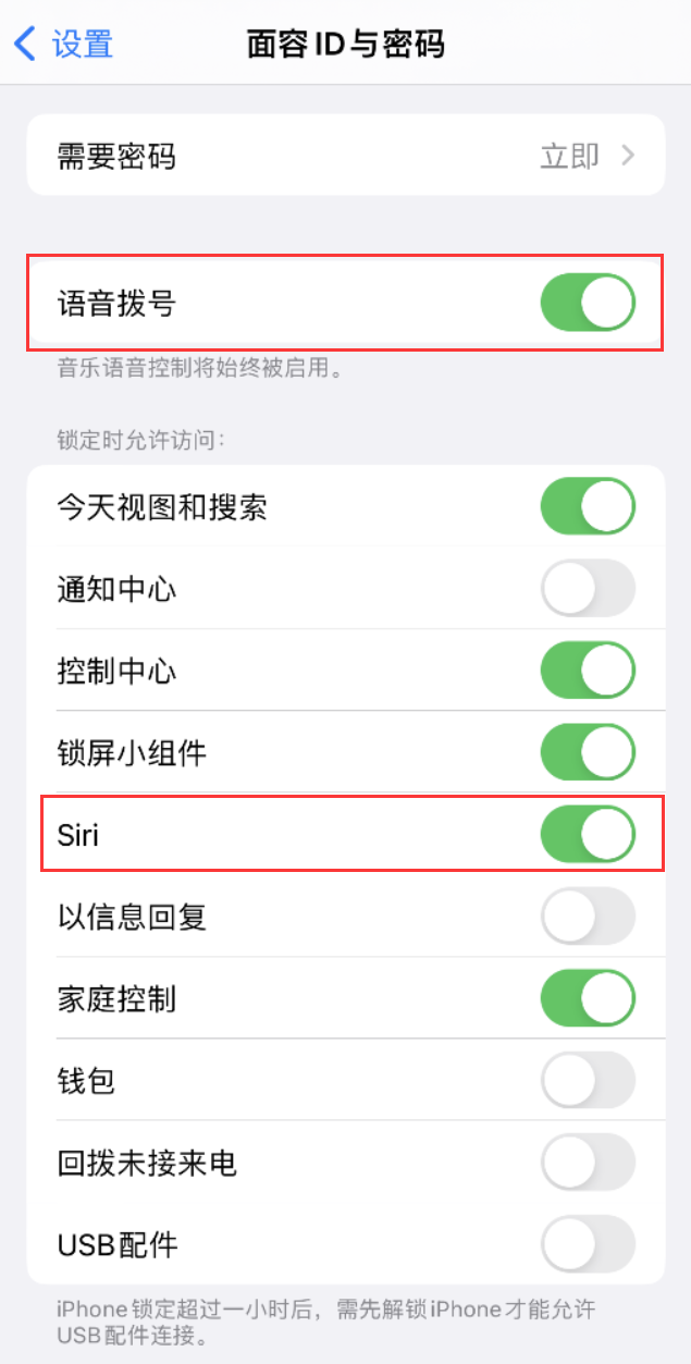 江南苹果维修网点分享不解锁 iPhone 的情况下通过 Siri 拨打电话的方法 