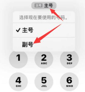 江南苹果14维修店分享iPhone 14 Pro Max使用副卡打电话的方法 