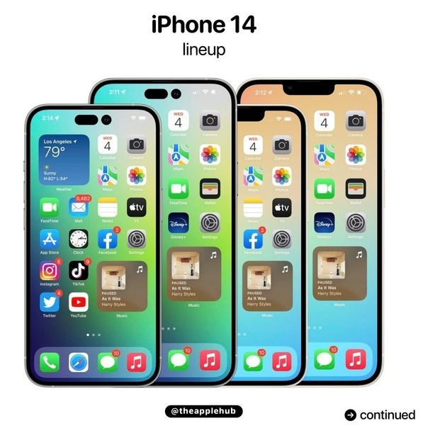 江南苹果14维修分享iPhone 14全家福 
