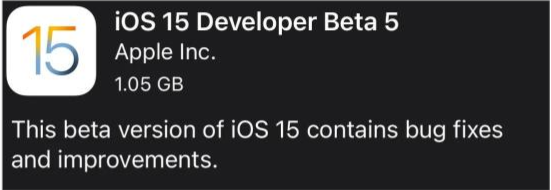 江南苹果手机维修分享如何升级到iOS15.0 beta5 