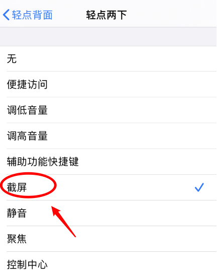 江南苹果手机维修分享iPhone12如何启用双击截屏 