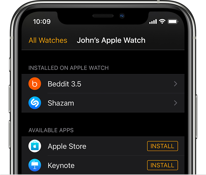 江南苹果手机维修分享如何在 Apple Watch 上下载应用 