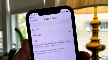 江南苹果手机维修分享iPhone 12如何打开或关闭5G网络 